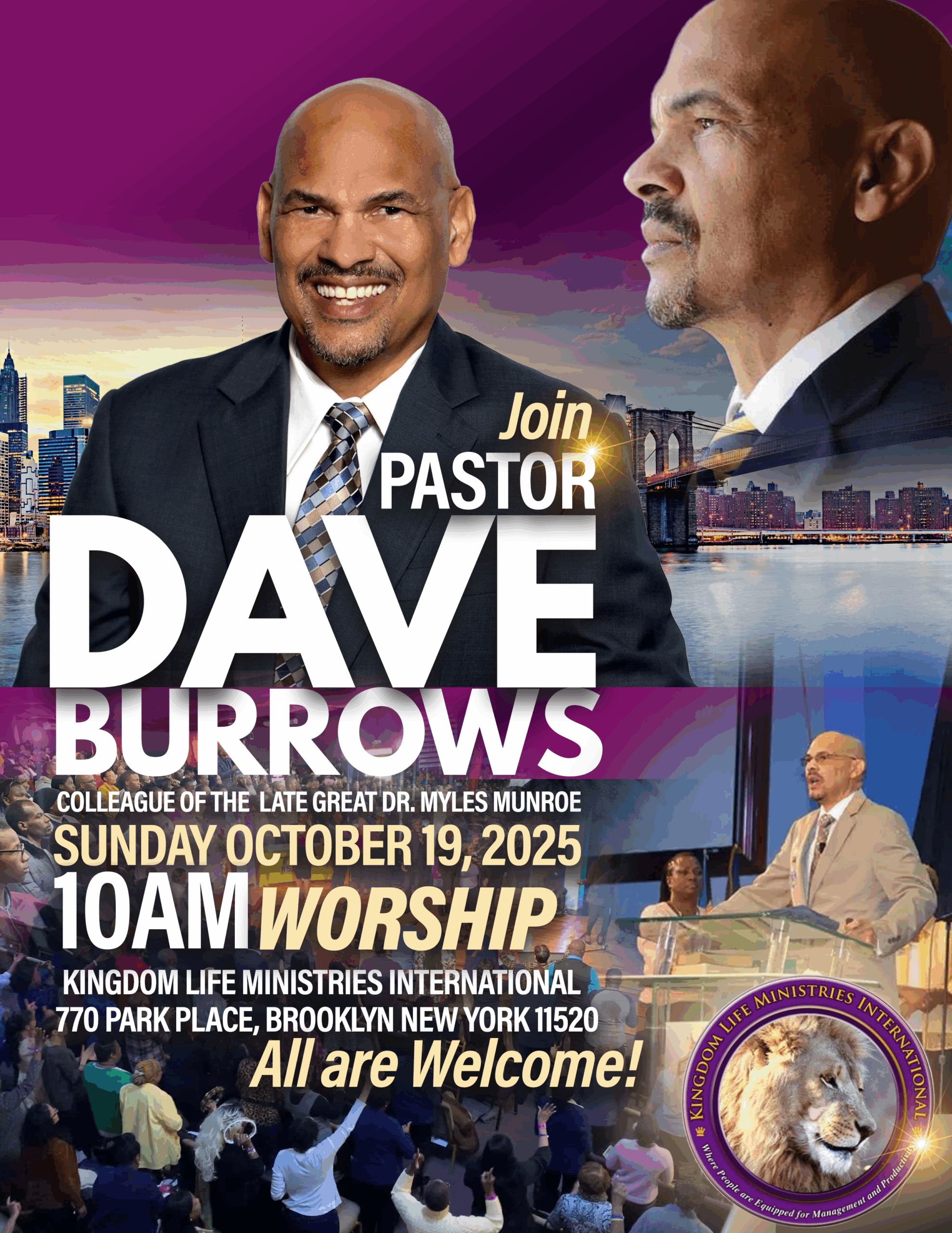 Pastor Dave Burrows